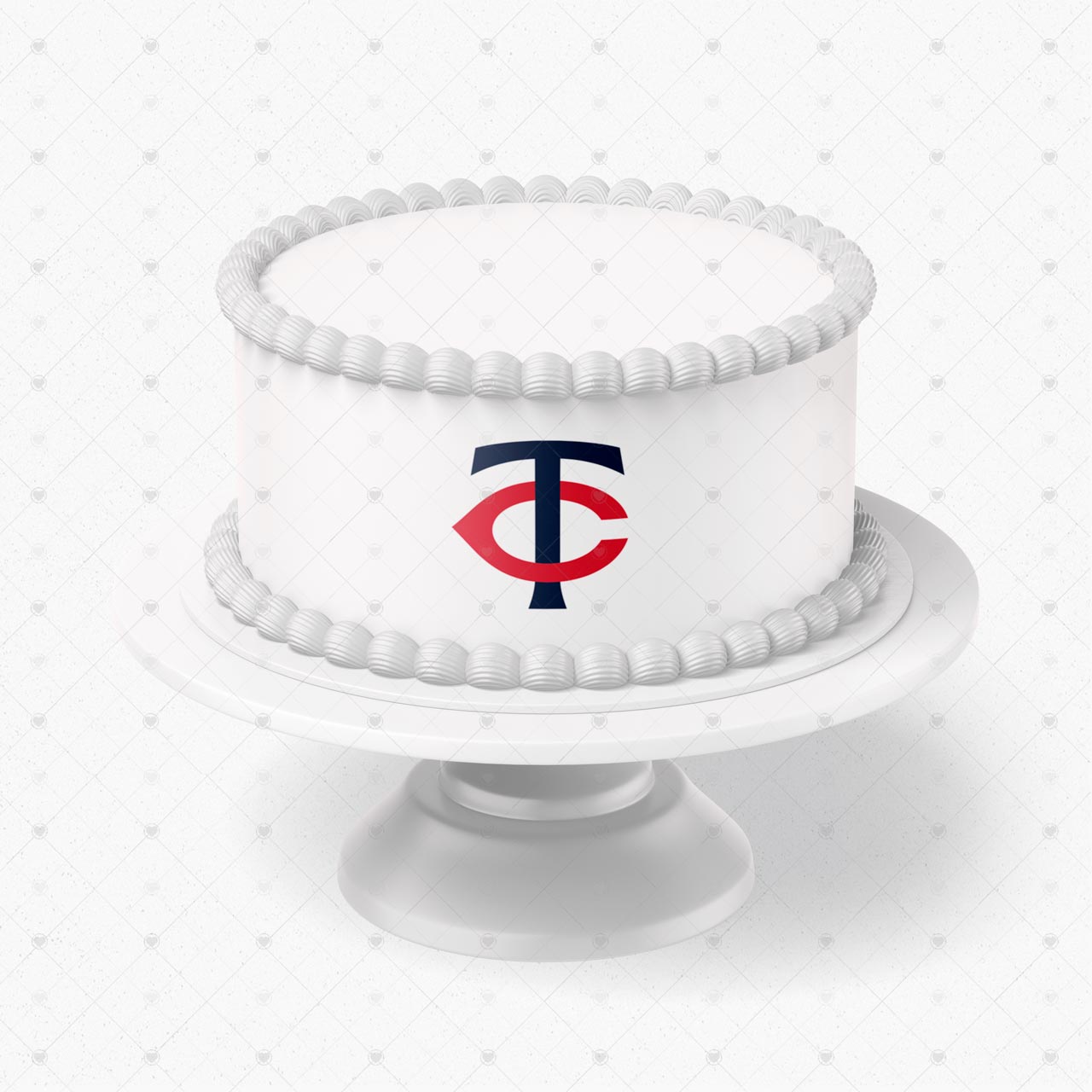 Minnesota Twins Logo Edible Cake Wrap Strip – Icing Sheet Cake Si - Personalized Edible Cake Topper | Custom Icing Sheet | Birthday Cake Decoration