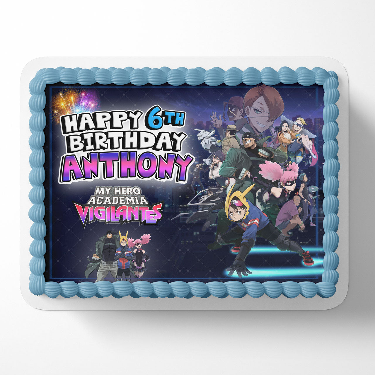 Hero Kids AcademyVigilantes Edible Cake Topper