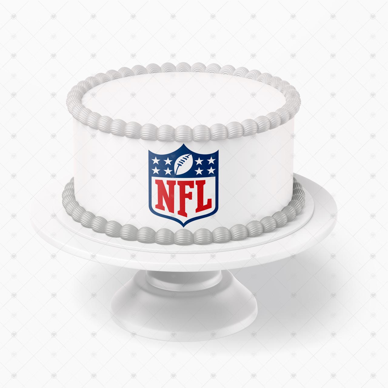 FootBall Logo Edible Cake Wrap Strip – Icing Sheet Cake Side Deco - Personalized Edible Cake Topper | Custom Icing Sheet | Birthday Cake Decoration