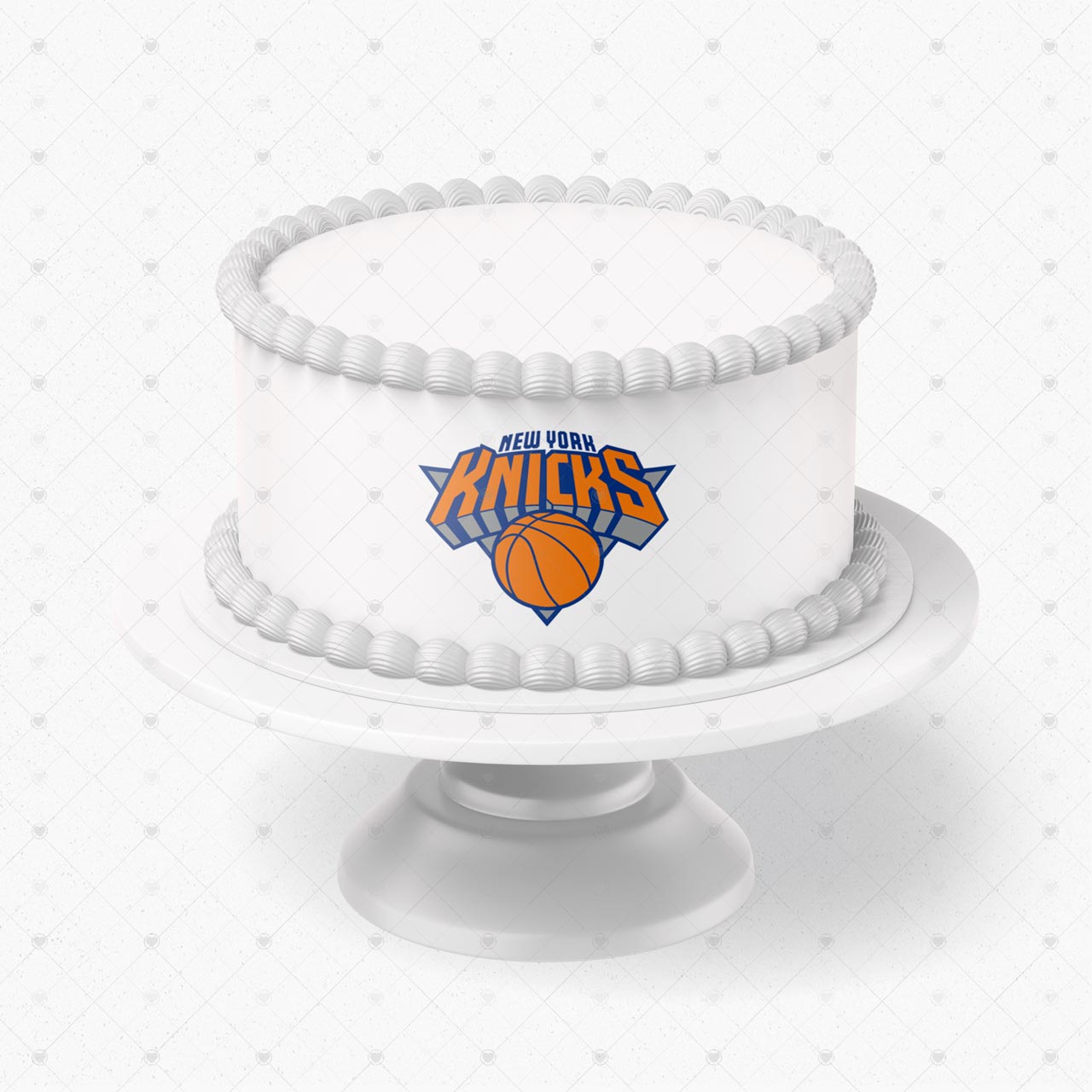 New York Knicks Logo Edible Cake Wrap Strip – Icing Sheet Cake Si - Personalized Edible Cake Topper | Custom Icing Sheet | Birthday Cake Decoration