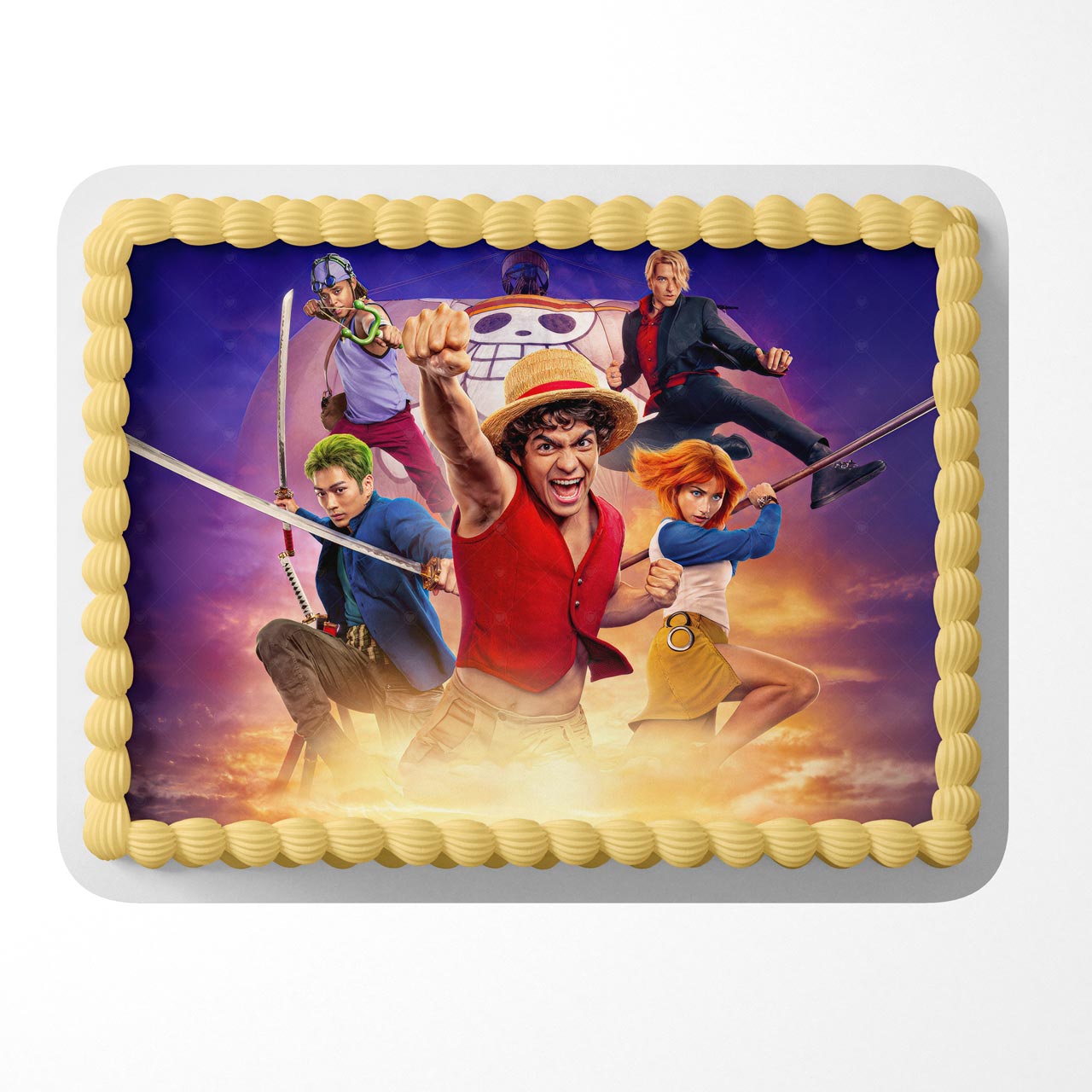 One Piece LFY Edible Cake Topper