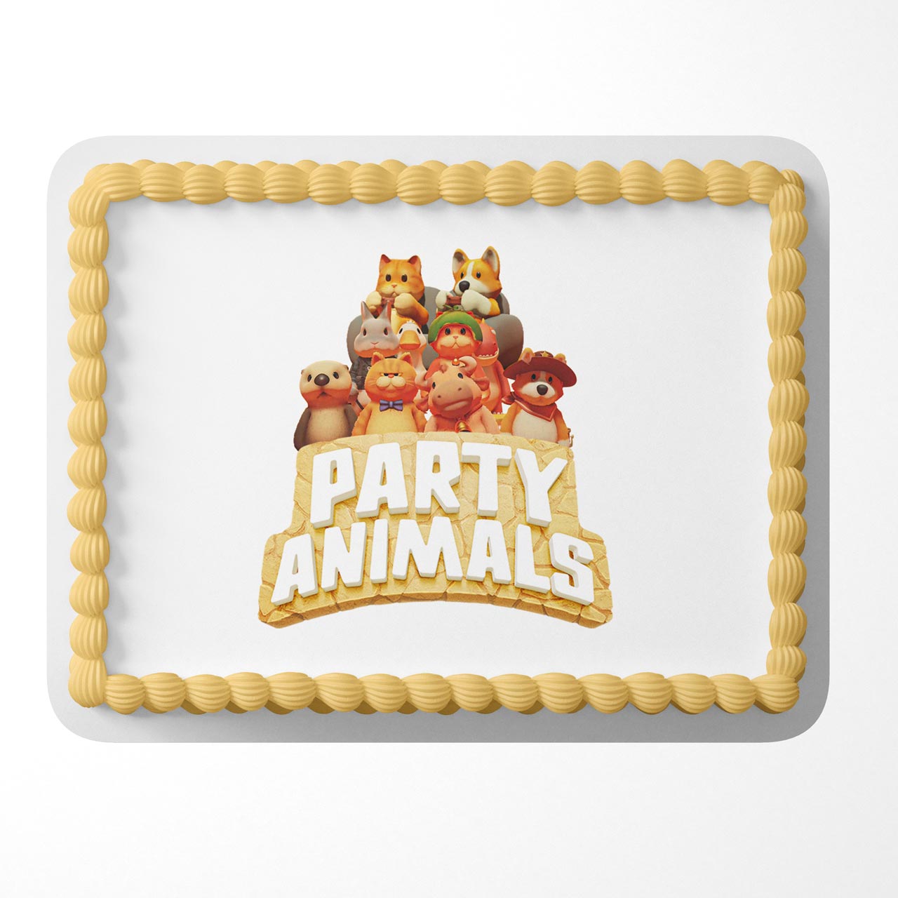 Party Animals PAG Edible Cake Topper
