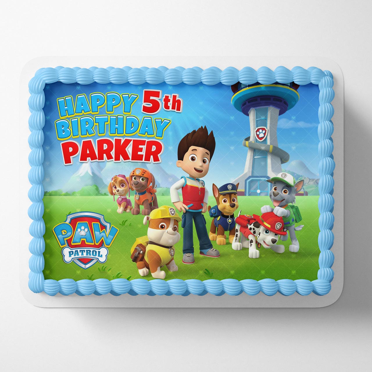 Puppies PatrolCrew Edible Cake Topper