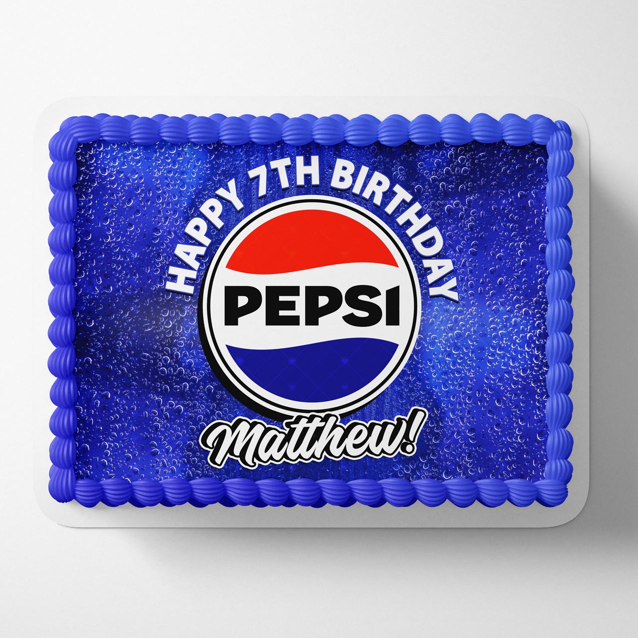 Pepsi Cola Edible Cake Topper