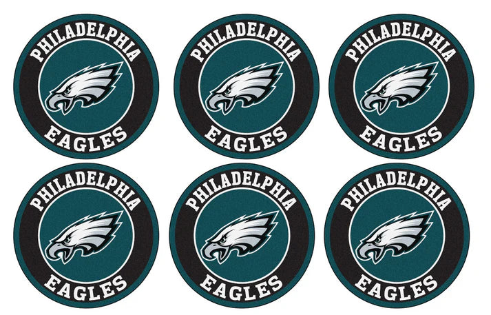 Philadelphia Eagles Football Edible Cupcake Toppers Icing Sheet or Wafer Paper