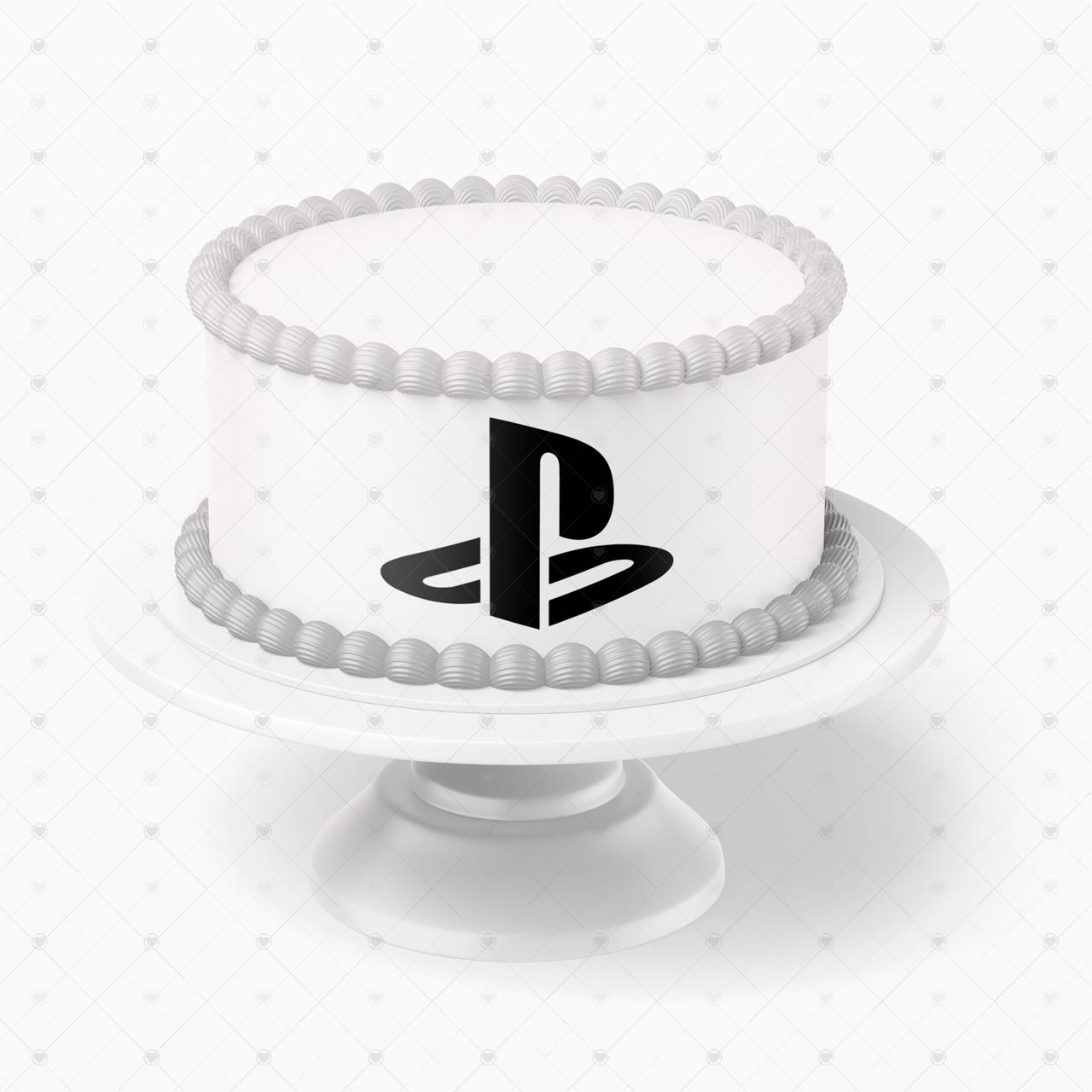 Play Console Logo Edible Cake Wrap Strip – Icing Sheet Cake Side - Personalized Edible Cake Topper | Custom Icing Sheet | Birthday Cake Decoration