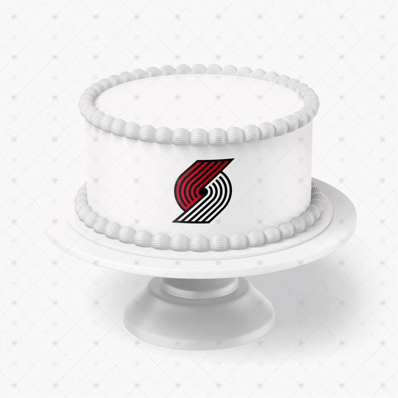 Portland Trail Blazers Logo Edible Cake Wrap Strip – Icing Sheet - Personalized Edible Cake Topper | Custom Icing Sheet | Birthday Cake Decoration