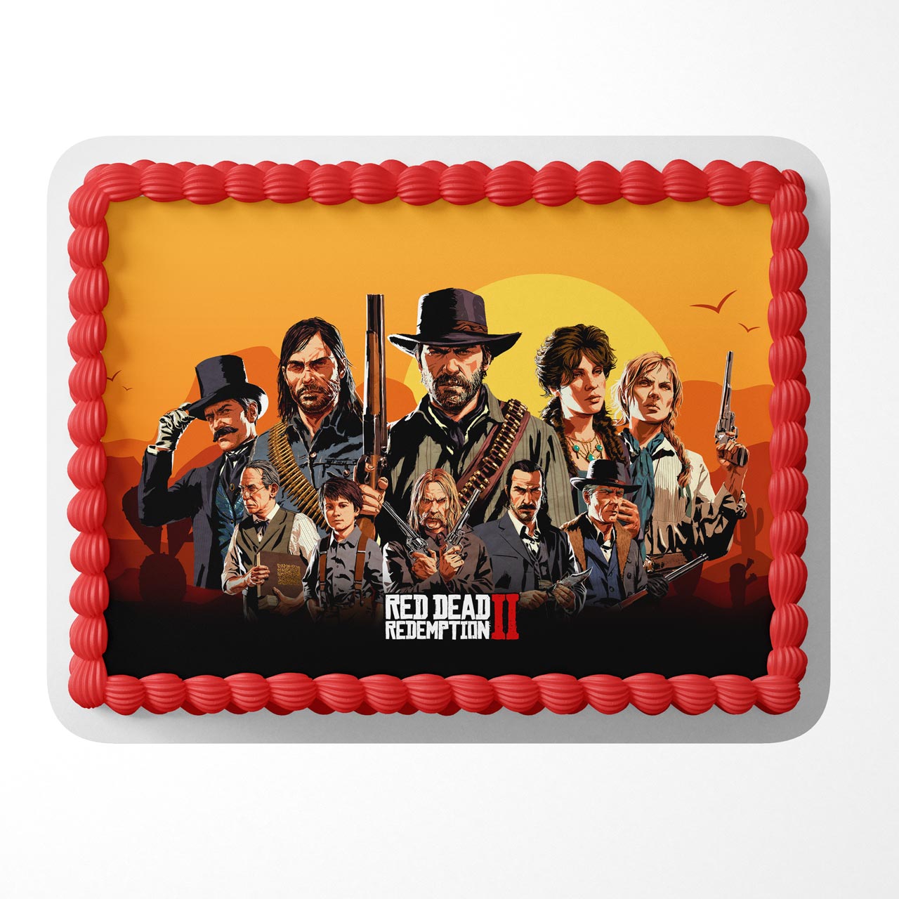 Red Dead Redemption RRD Edible Cake Topper