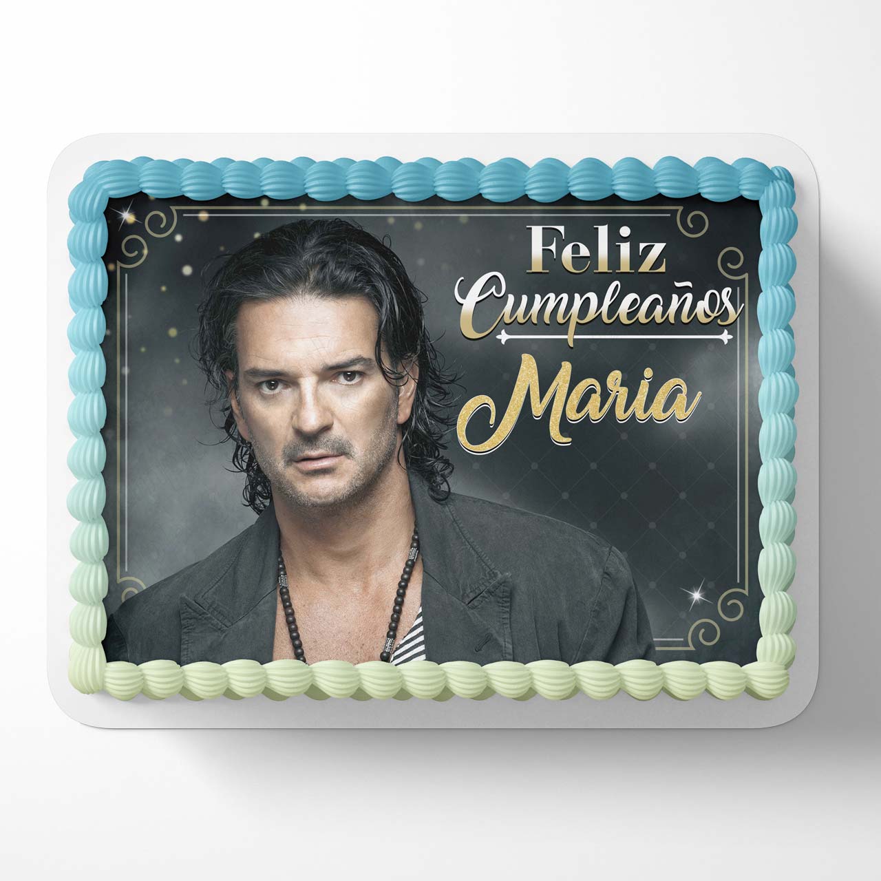 Ricardo Arjona GR Edible Cake Topper