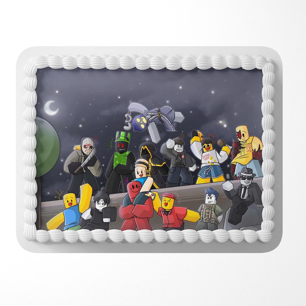 Roblox Forsaken Edible Cake Topper