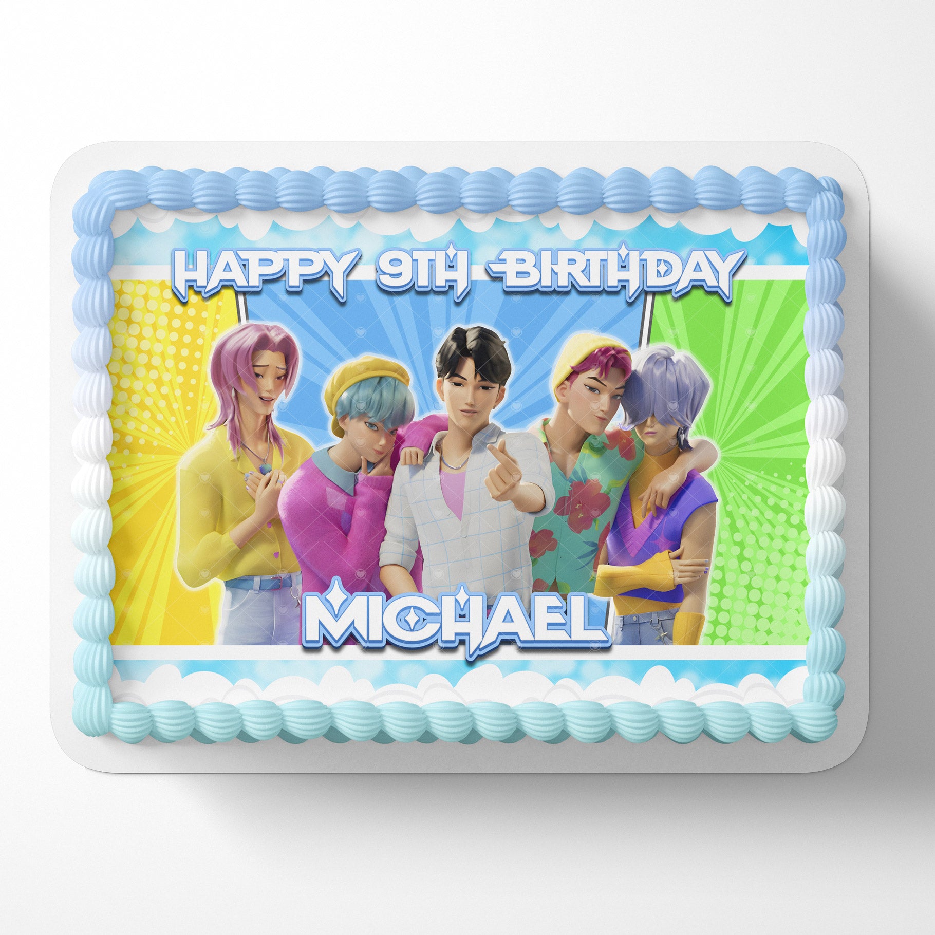 Sajakids KPD Edible Cake Topper