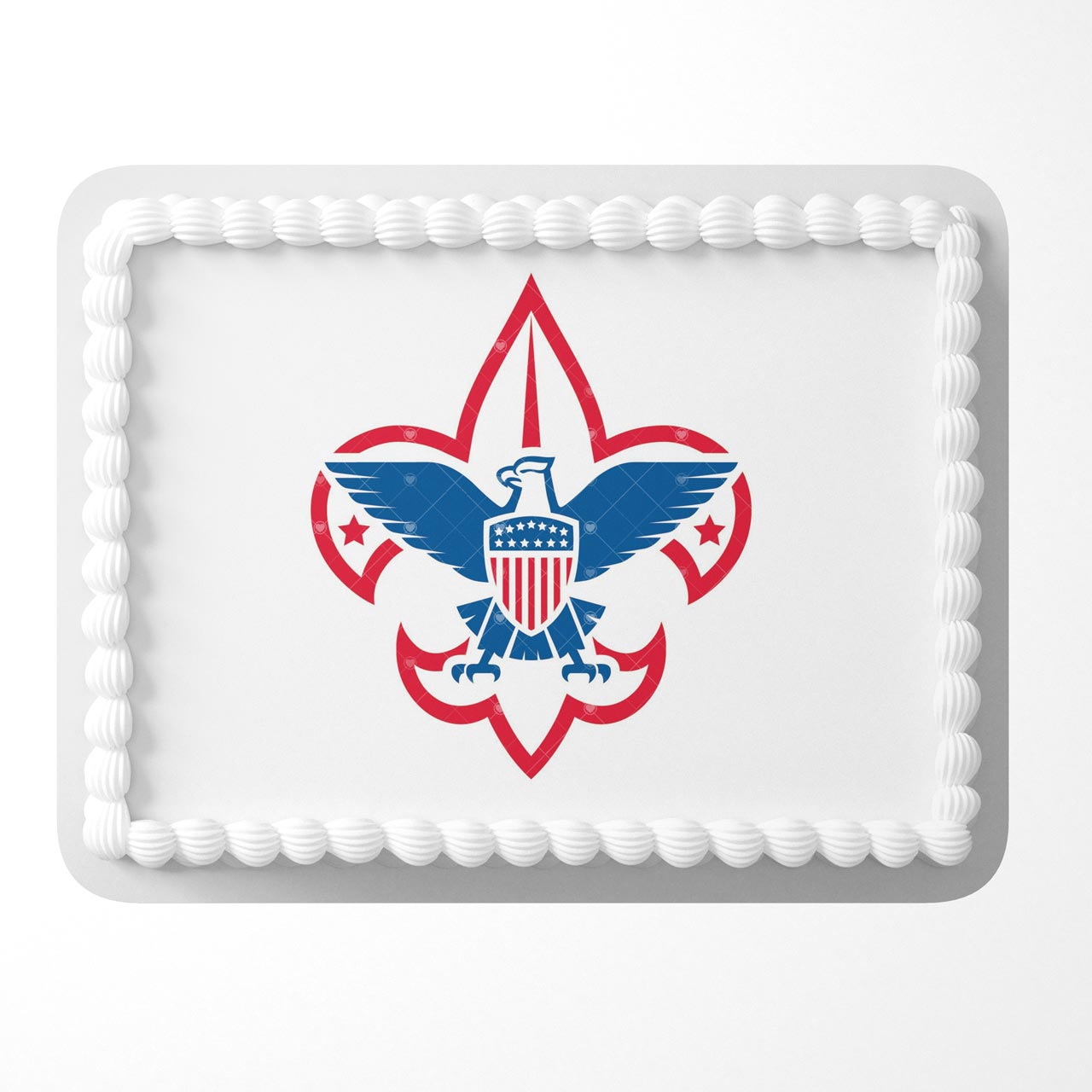 Scouting American BSL Edible Cake Topper