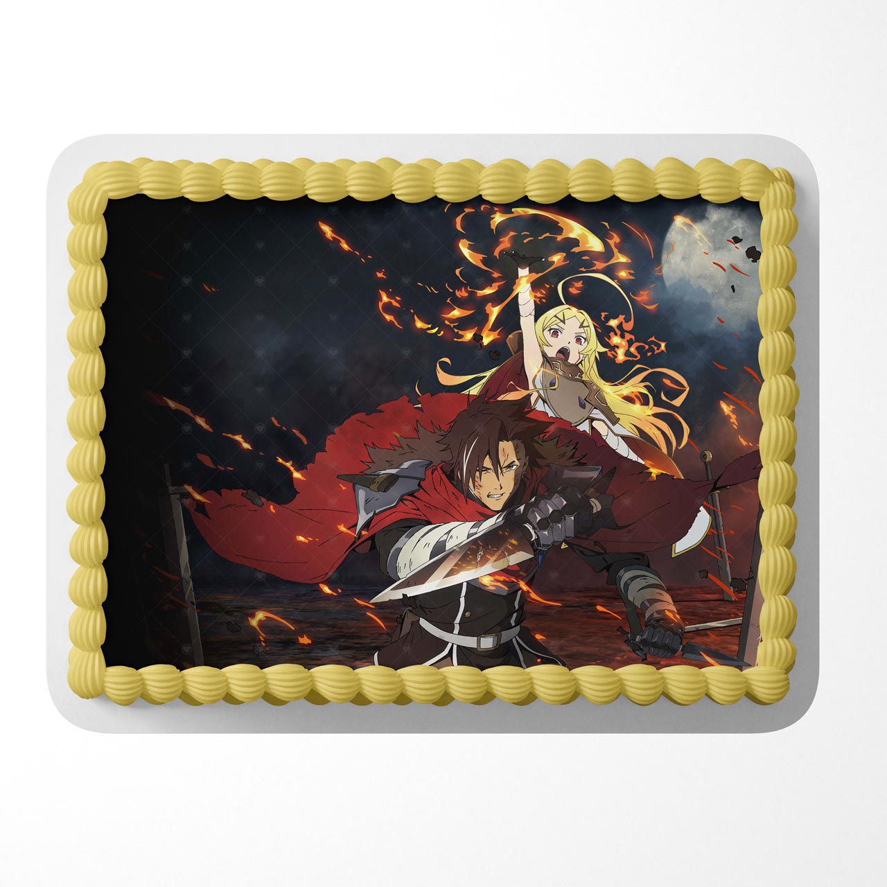 Sentenced to Be a Hero Edible Cake Topper