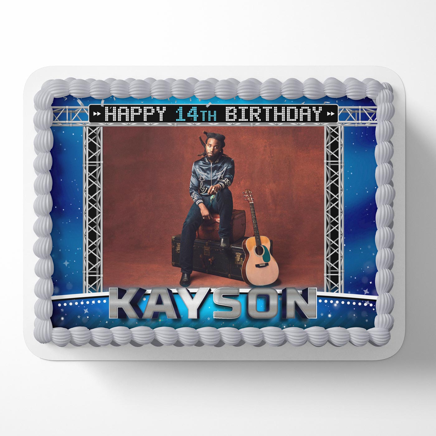 Shaboozey Edible Cake Image - Edible Cake Topper Birthday Cake Decoration