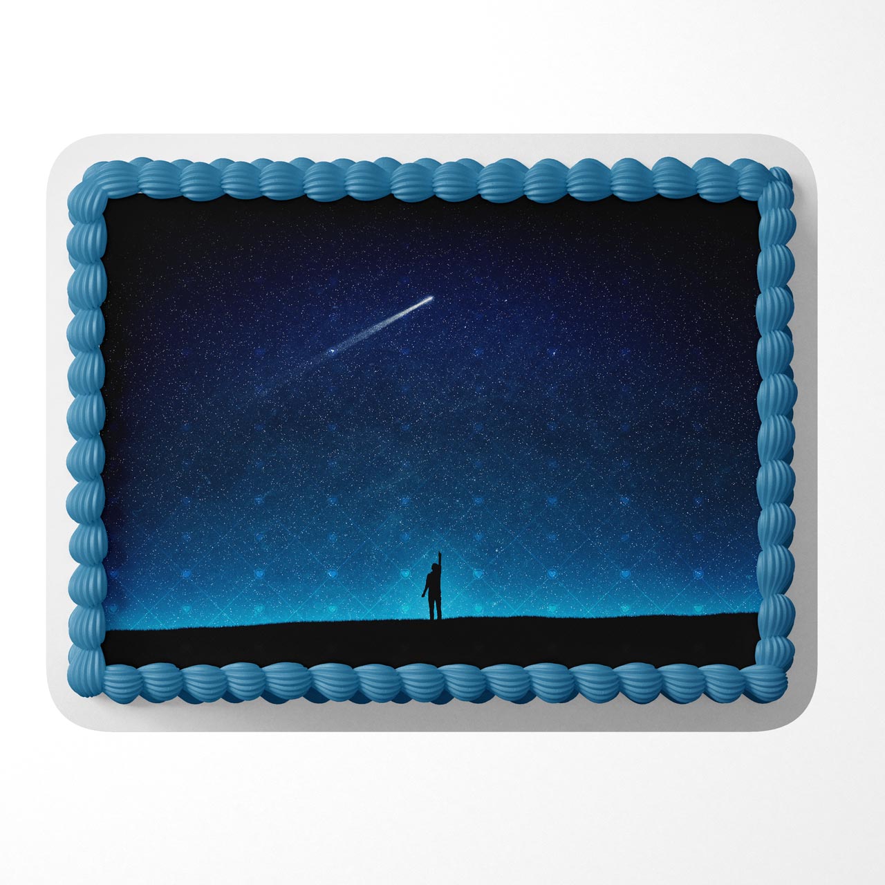 Shooting Star Edible Cake Topper