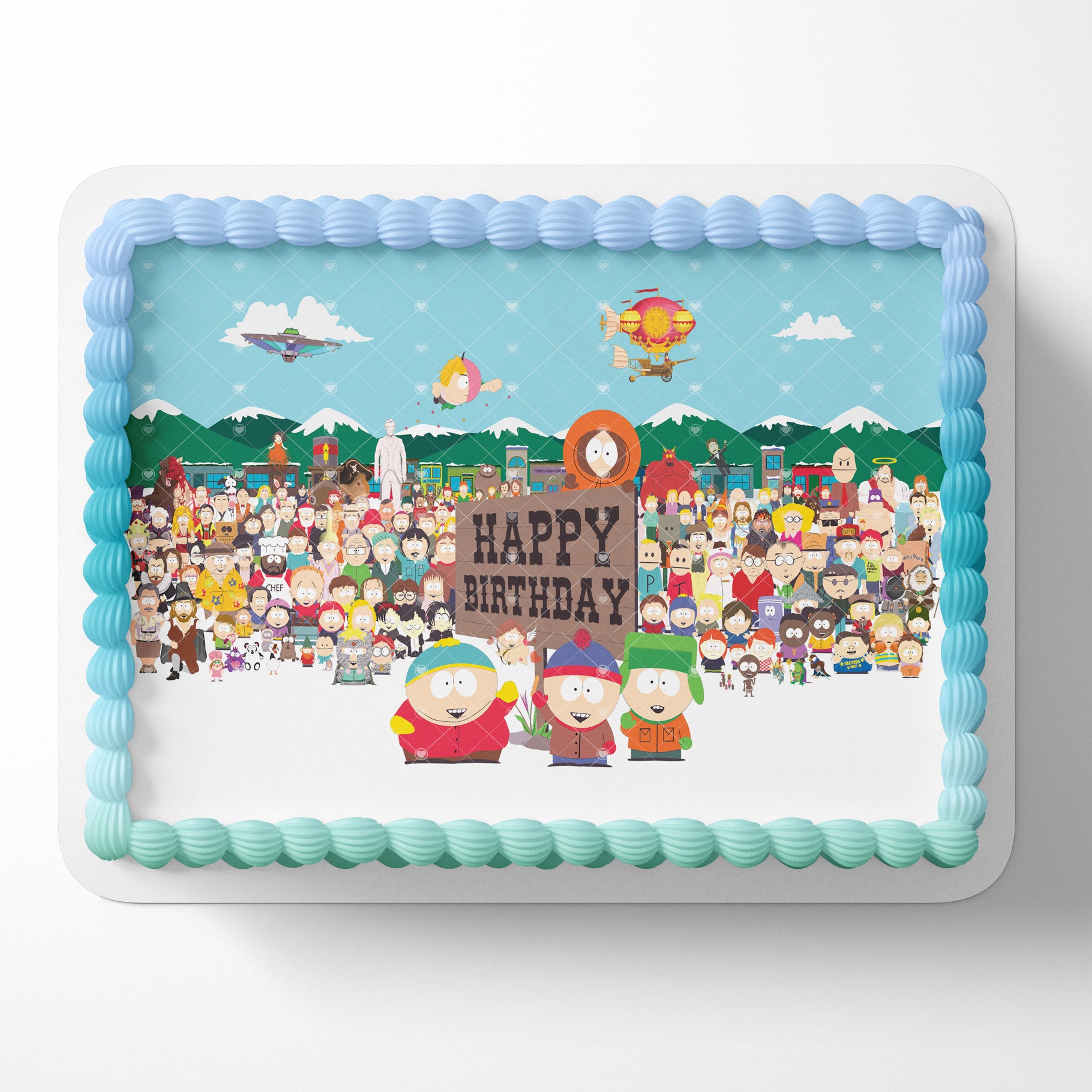 South Park Show Edible Cake Topper
