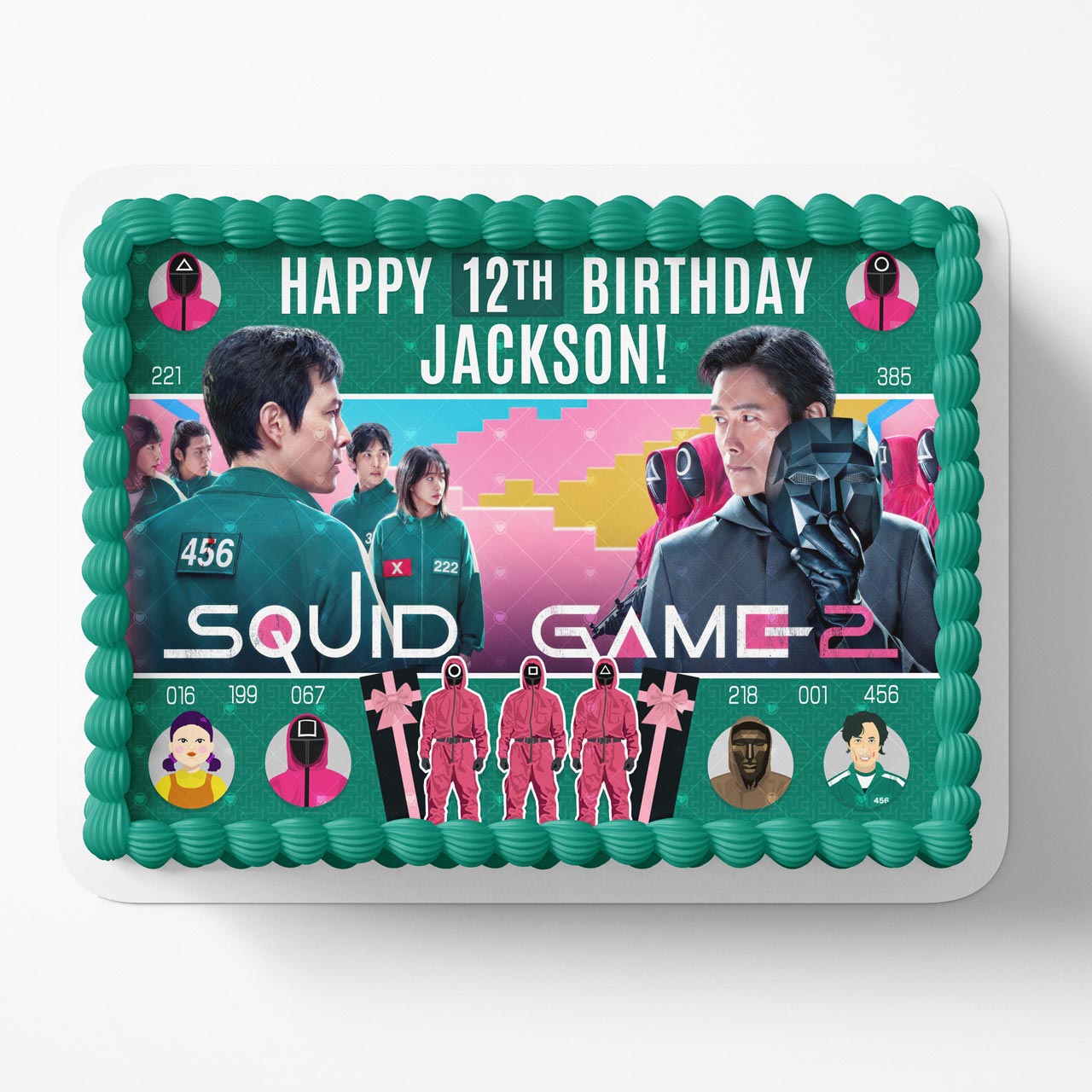 Eskuid Team Games S2 Part II Edible Cake Topper