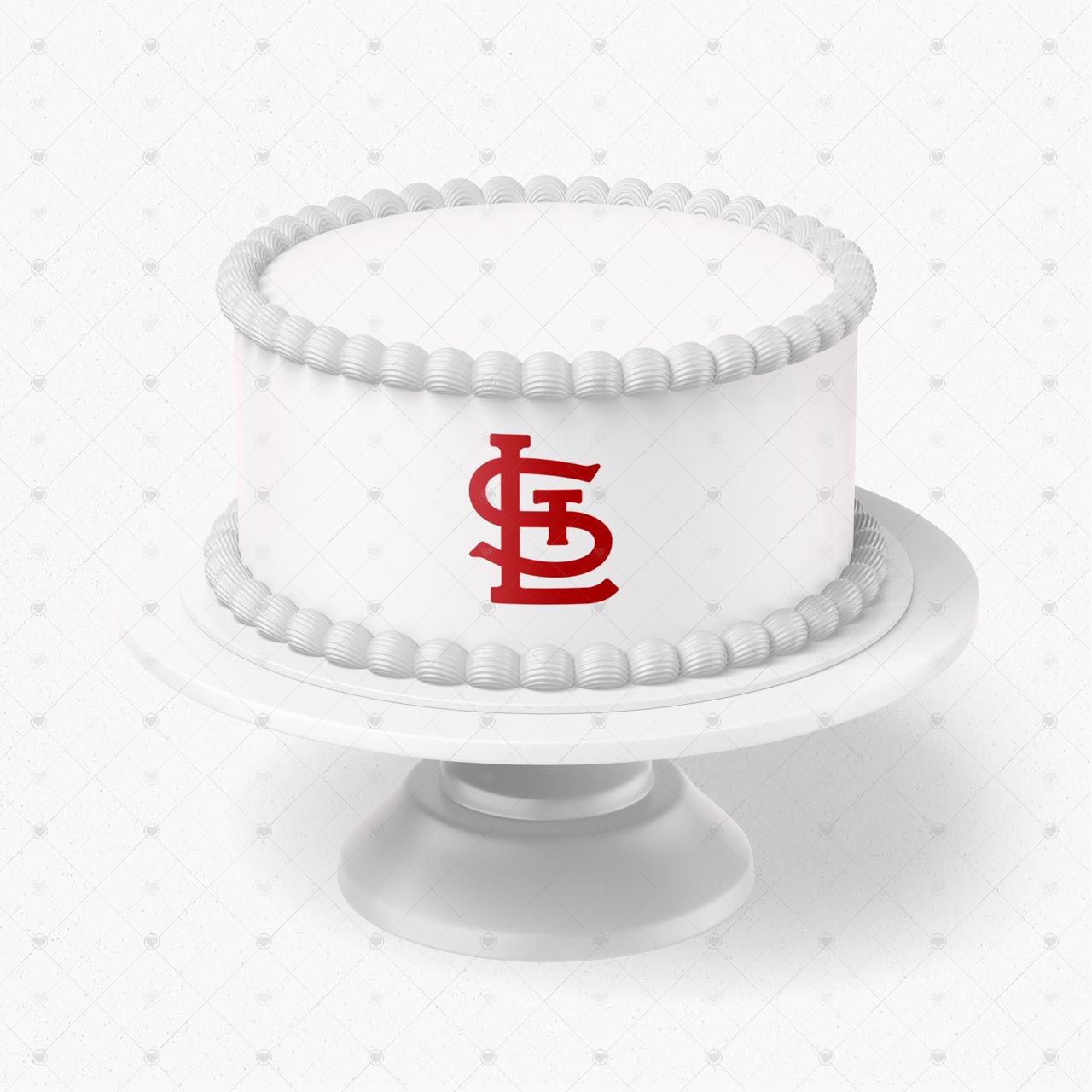 St Louis Cardinals Logo Edible Cake Wrap Strip – Icing Sheet Cake - Personalized Edible Cake Topper | Custom Icing Sheet | Birthday Cake Decoration