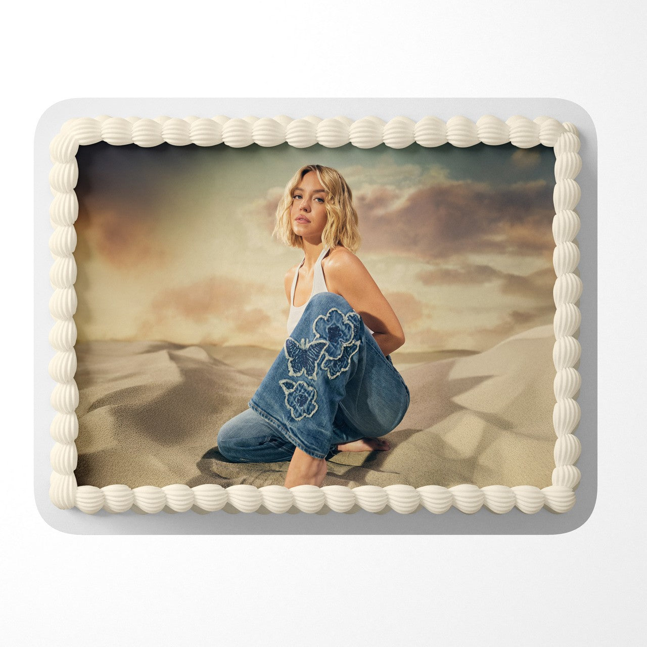 Wild One Safari Jungle WMJ Edible Cake Topper