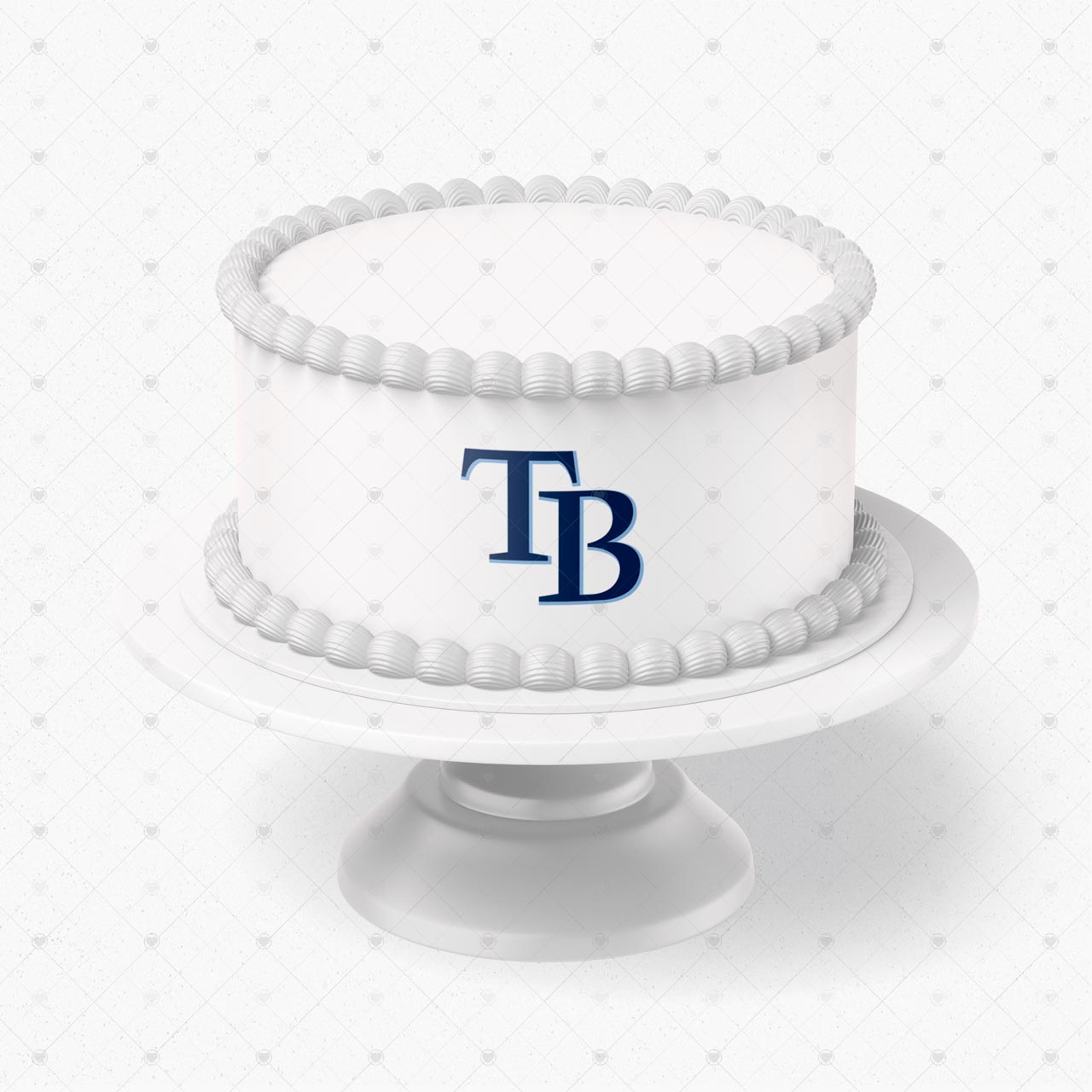 Tampa Bay Rays Logo Edible Cake Wrap Strip – Icing Sheet Cake Sid - Personalized Edible Cake Topper | Custom Icing Sheet | Birthday Cake Decoration