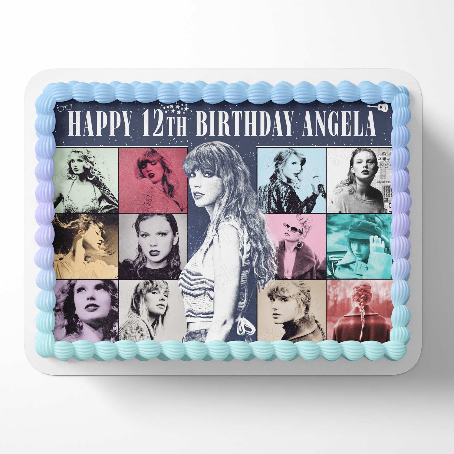 Tailor Swit ERAS TOUR FRAME Edible Cake Topper