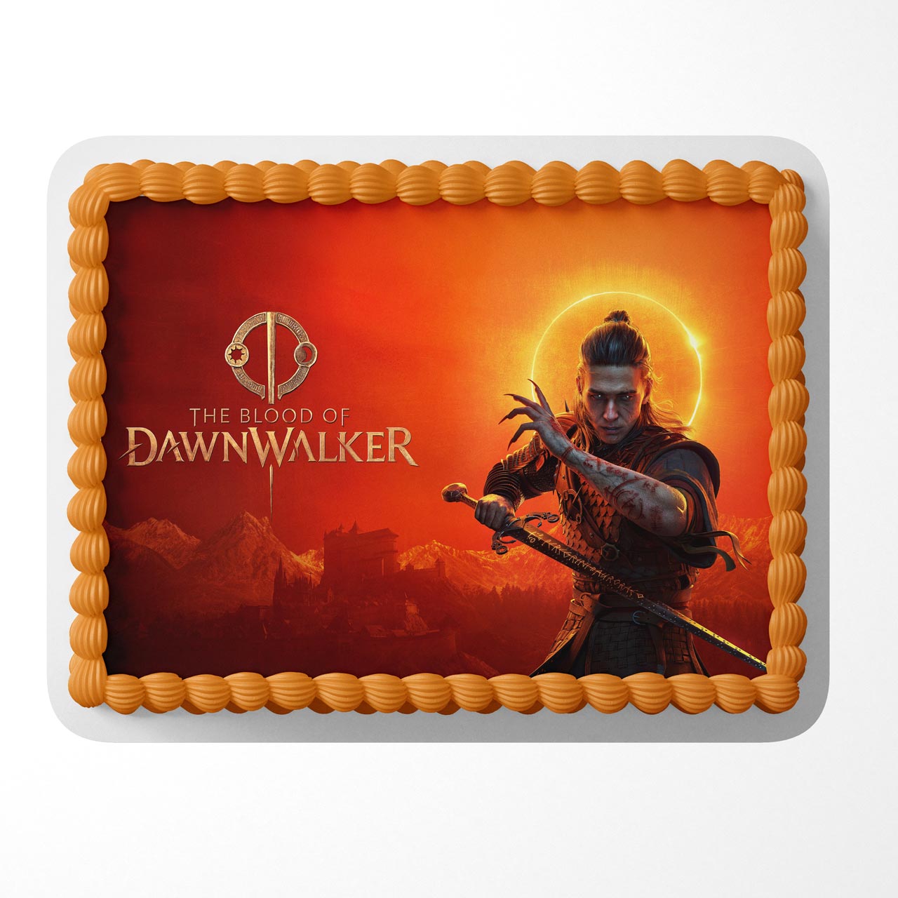 The Blood Of Dawnwalker Edible Cake Topper