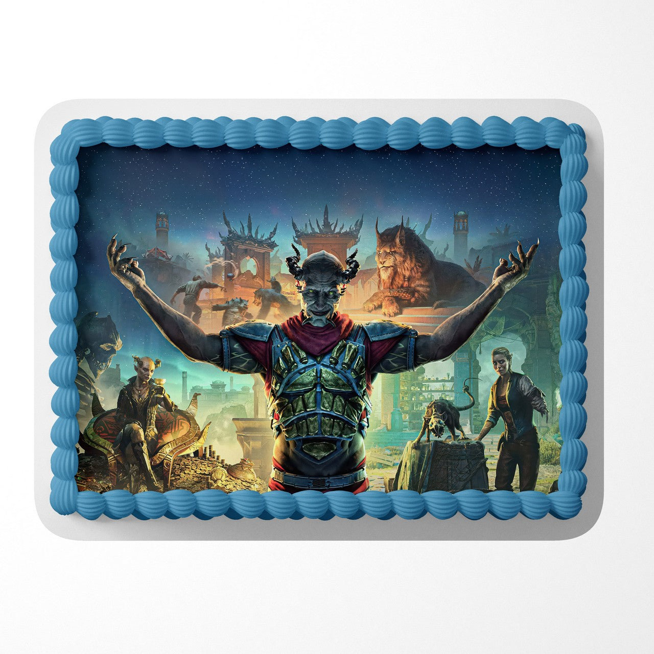 Wild One Safari Jungle WMJ Edible Cake Topper