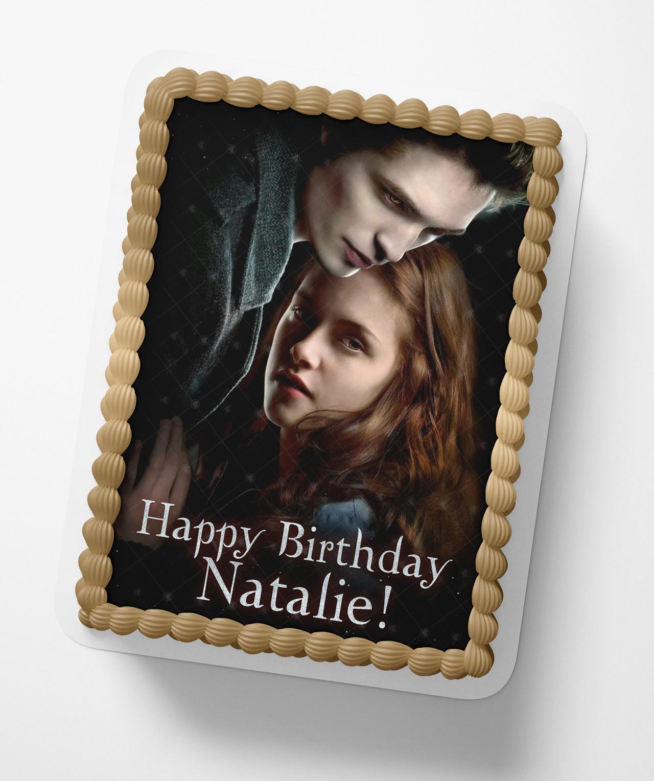 The Twilight Saga Edward Cullen Bella Swan Edible Cake Topper