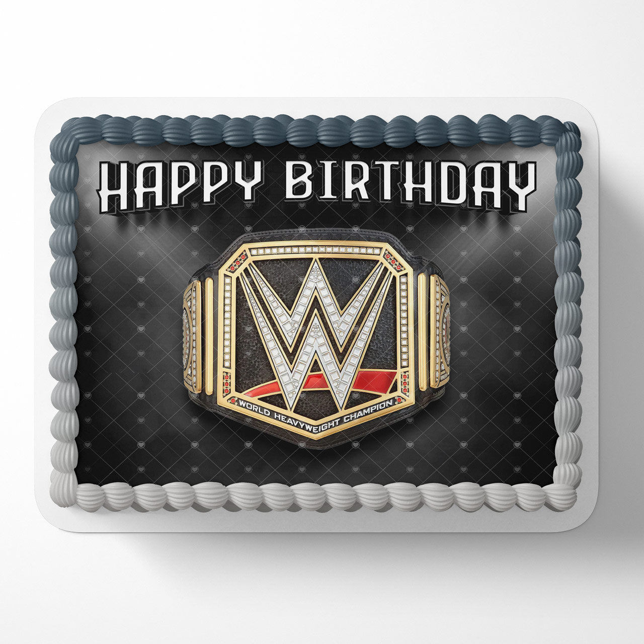 WWE Wrestling Edible Cake Topper