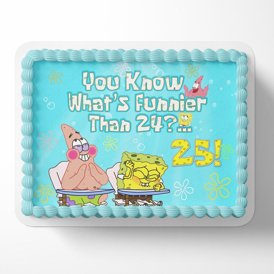 Whats Funnier Than 24 25 Fun Edible Cake Topper