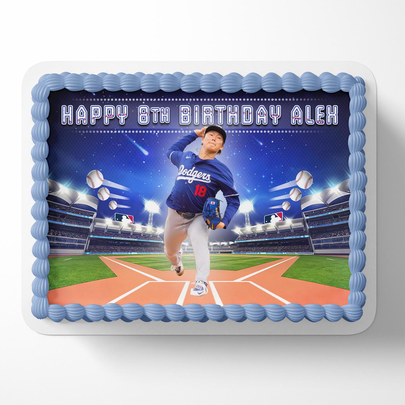Yoshinobu Yamamoto Edible Cake Image - Edible Cake Topper Birthday Cake Decoration
