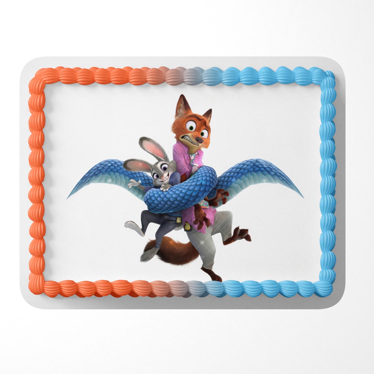 Zootopia SBW Edible Cake Topper