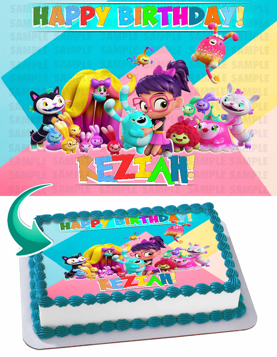 Abby Hatcher Edible Cake Topper