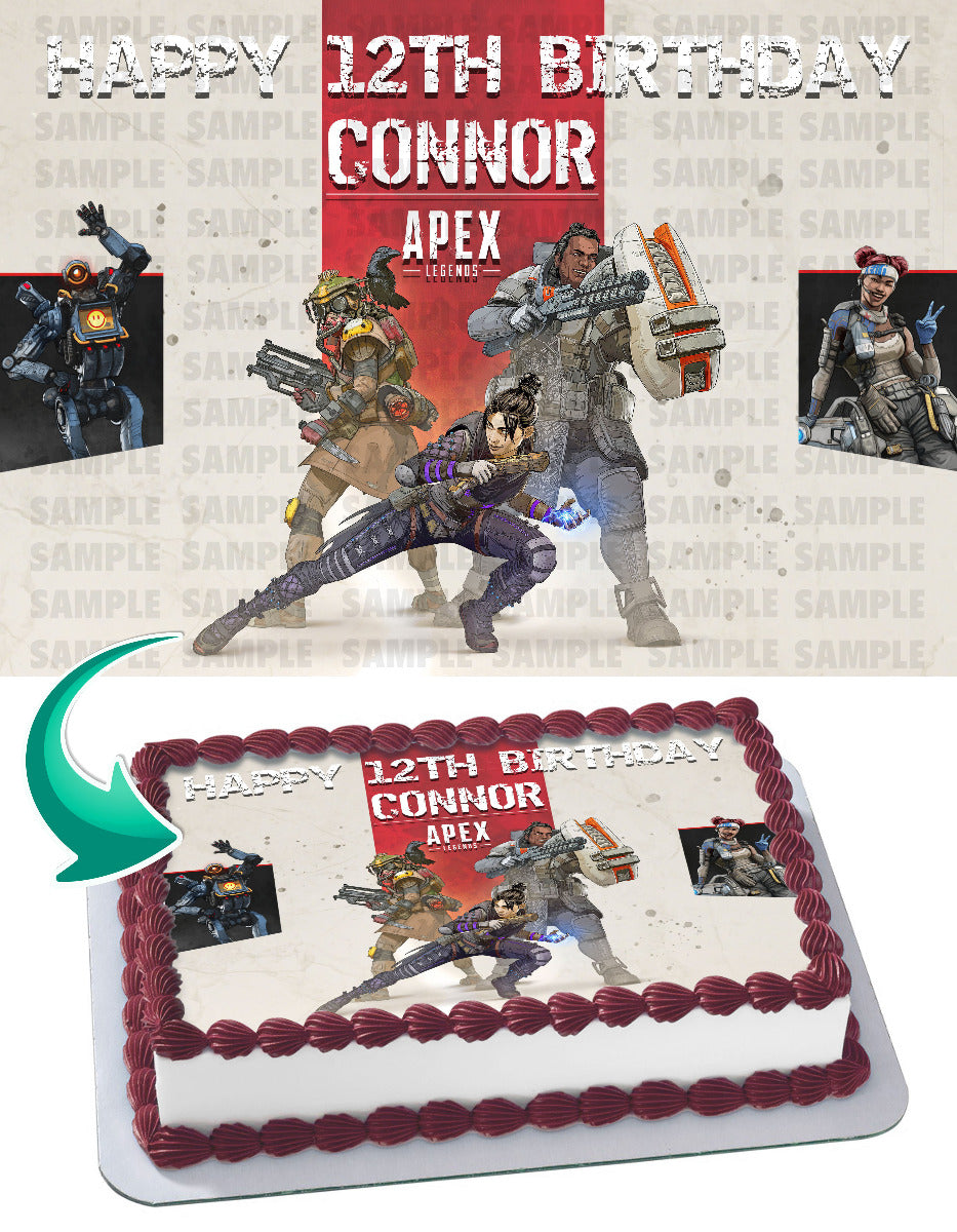 Apex Legends Edible Cake Topper