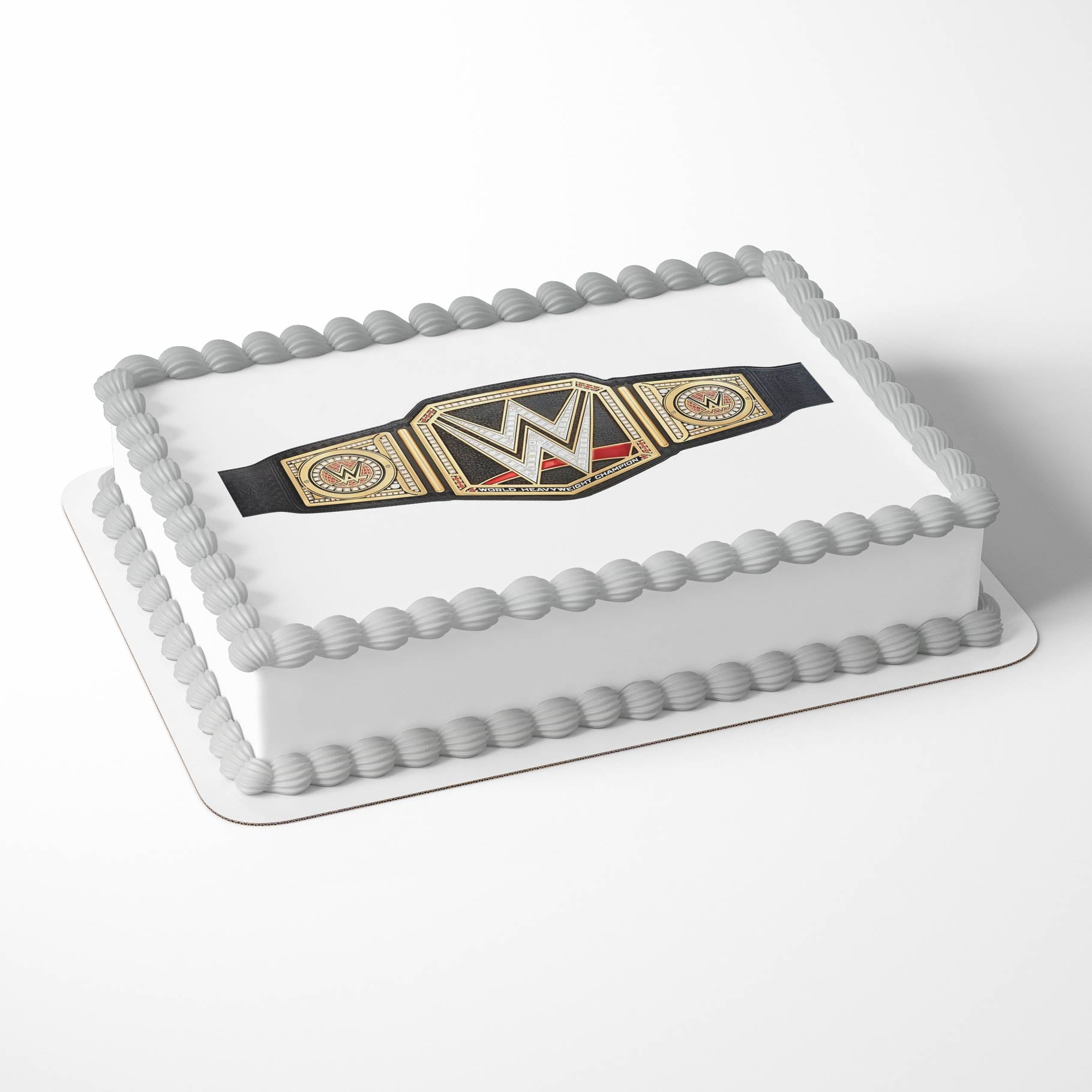 Wrestler Belt Wrestling Champion – Icing Sheet - Personalized Edible Cake Topper | Custom Icing Sheet | Birthday Cake Decoration | Photo Cake Image