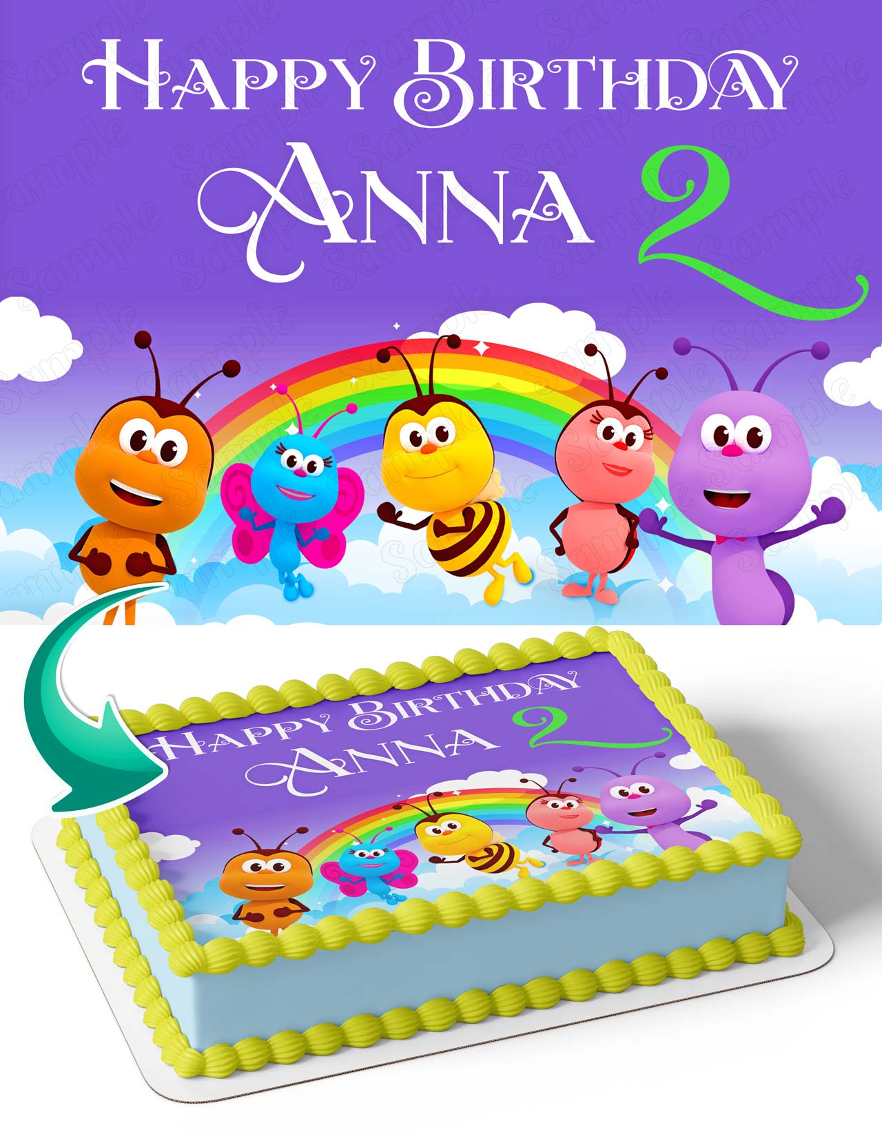 Bichikids Edible Cake Topper