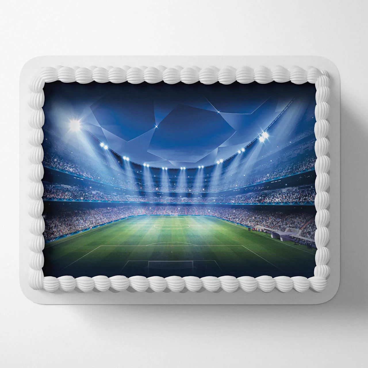 Champions League Stadium Edible Cake Topper