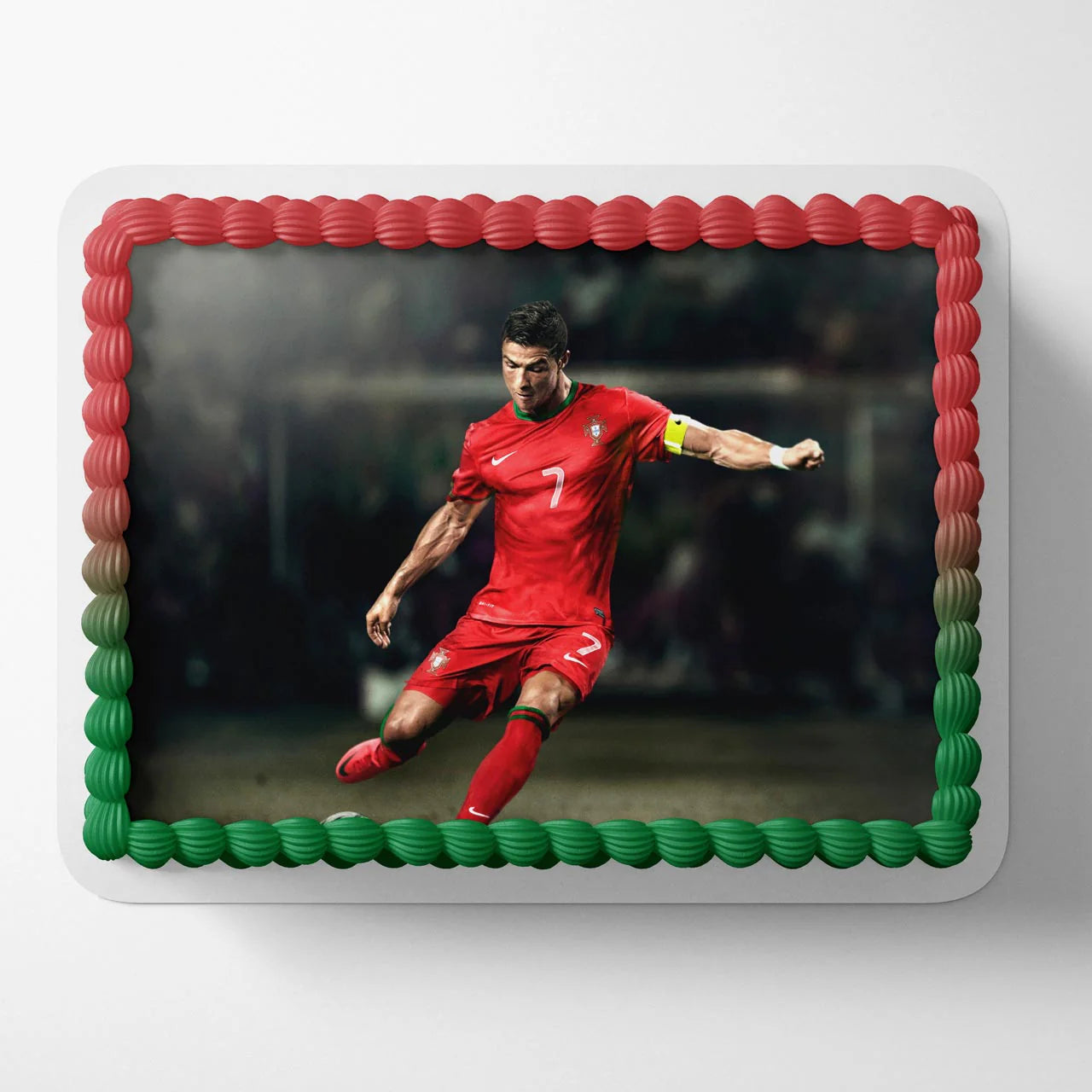 Cristiano Ronaldo CR7M Edible Cake Topper