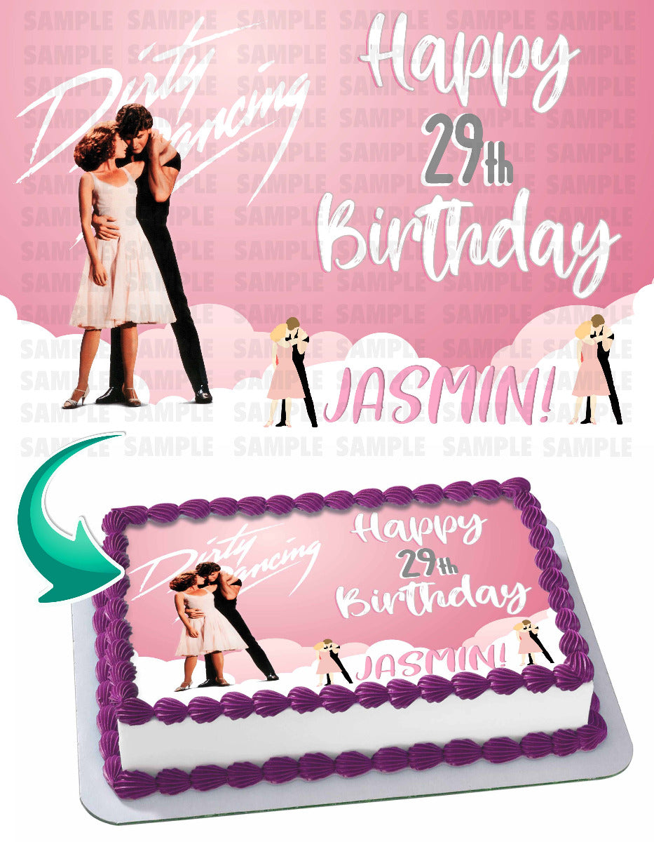 Dirty Dancing Edible Cake Topper