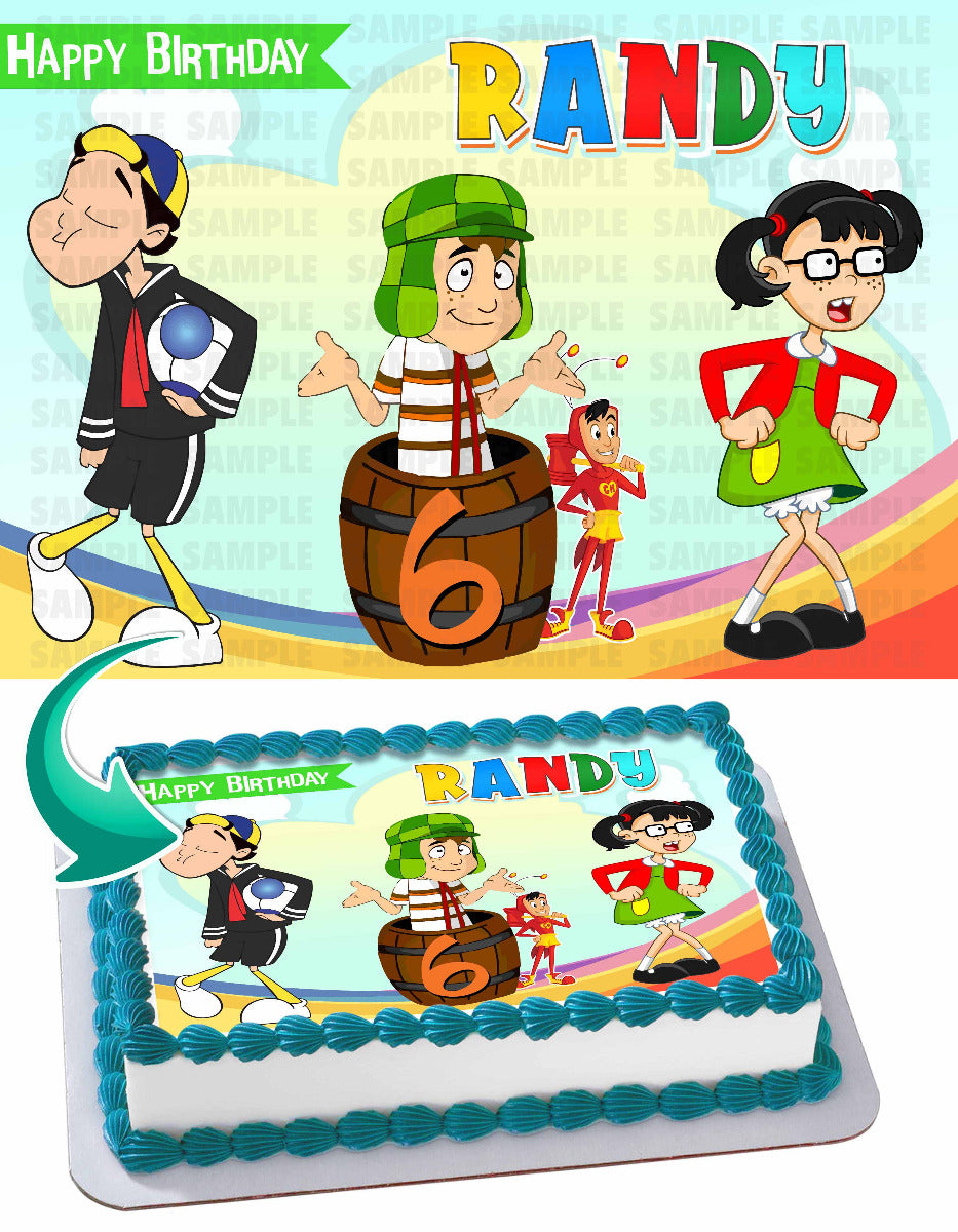El Chavo del Ocho Edible Cake Topper