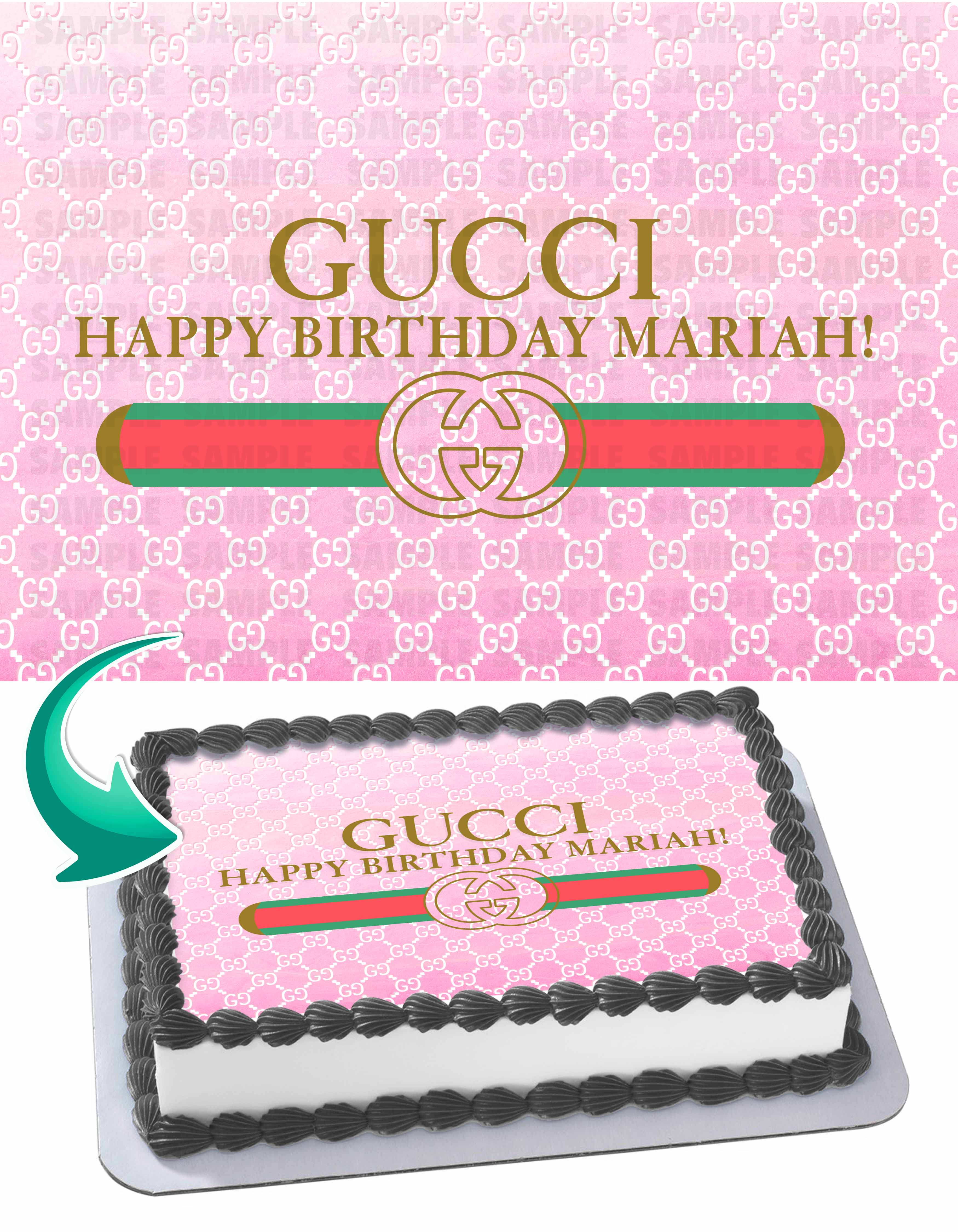 Gussi GLR Edible Cake Topper