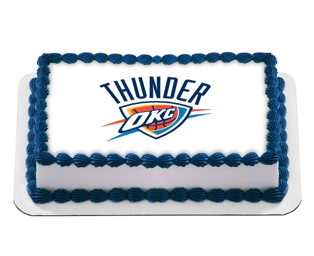 Oklahoma City Thunder Edible Cake Topper