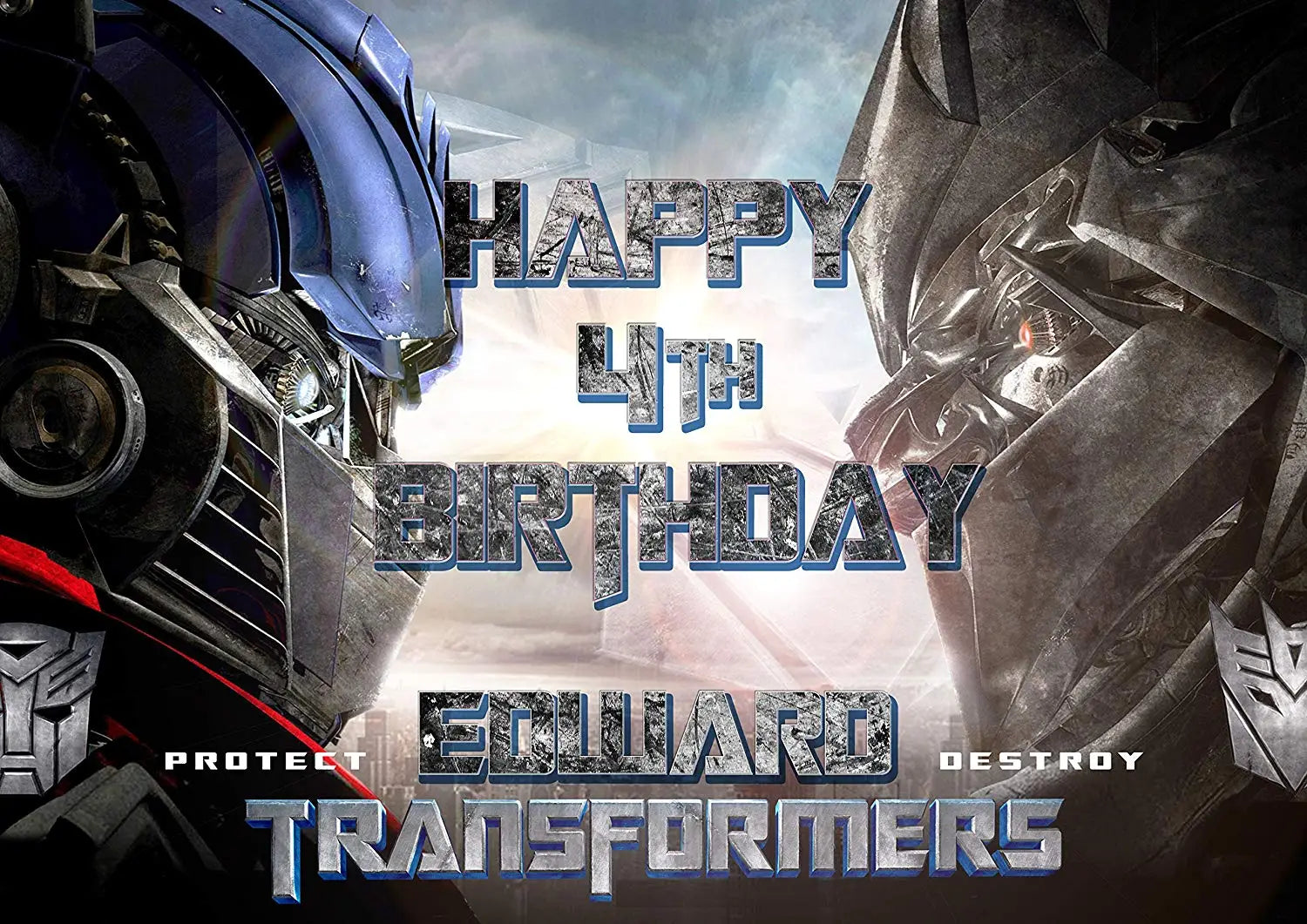 Transformer Optimus Prime 587RD Edible Cake Topper