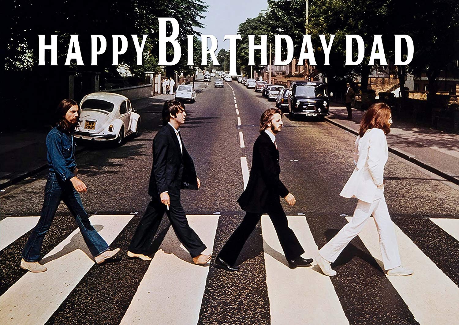 The Beatles BBT Edible Cake Topper
