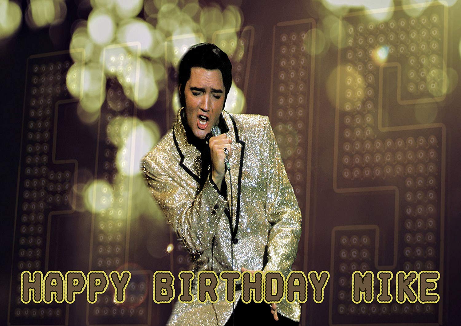 Elvis Presley EVS Edible Cake Topper