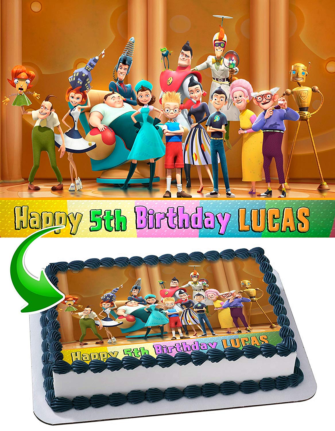 Meet the Robinsons Edible Cake Topper