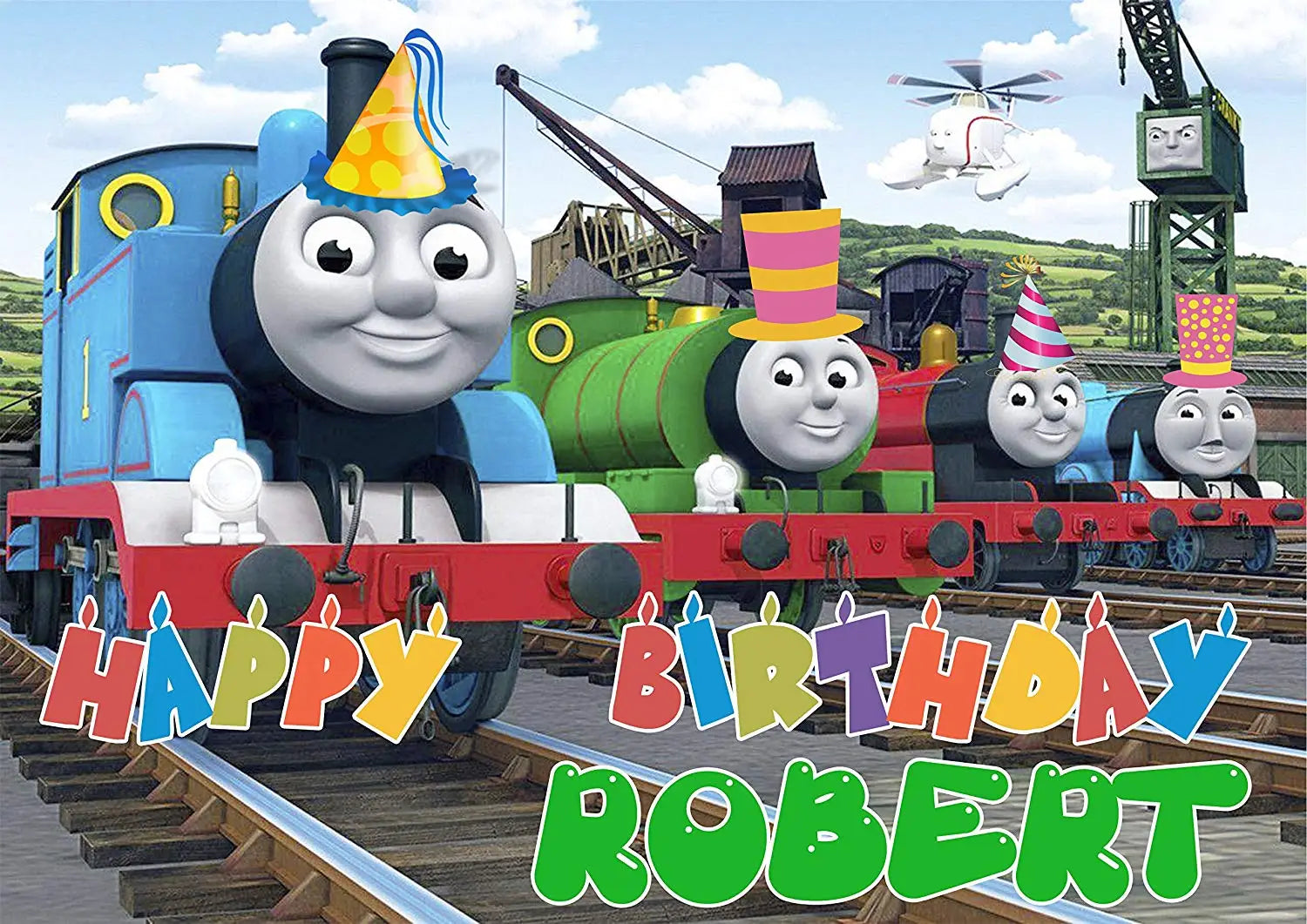 Thomas The Train Tank Engine Edible Cake Topper