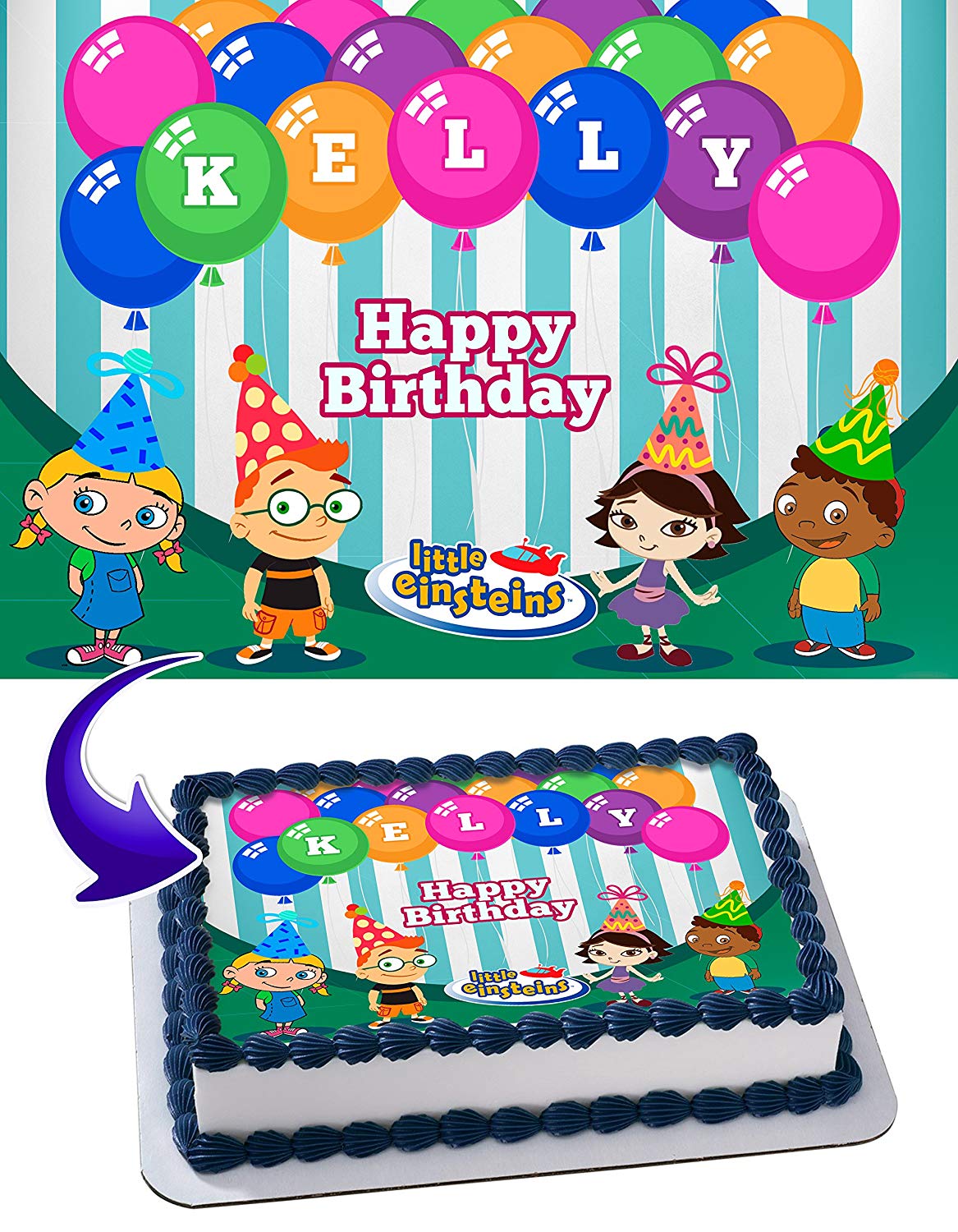 Little Einsteins Edible Cake Topper