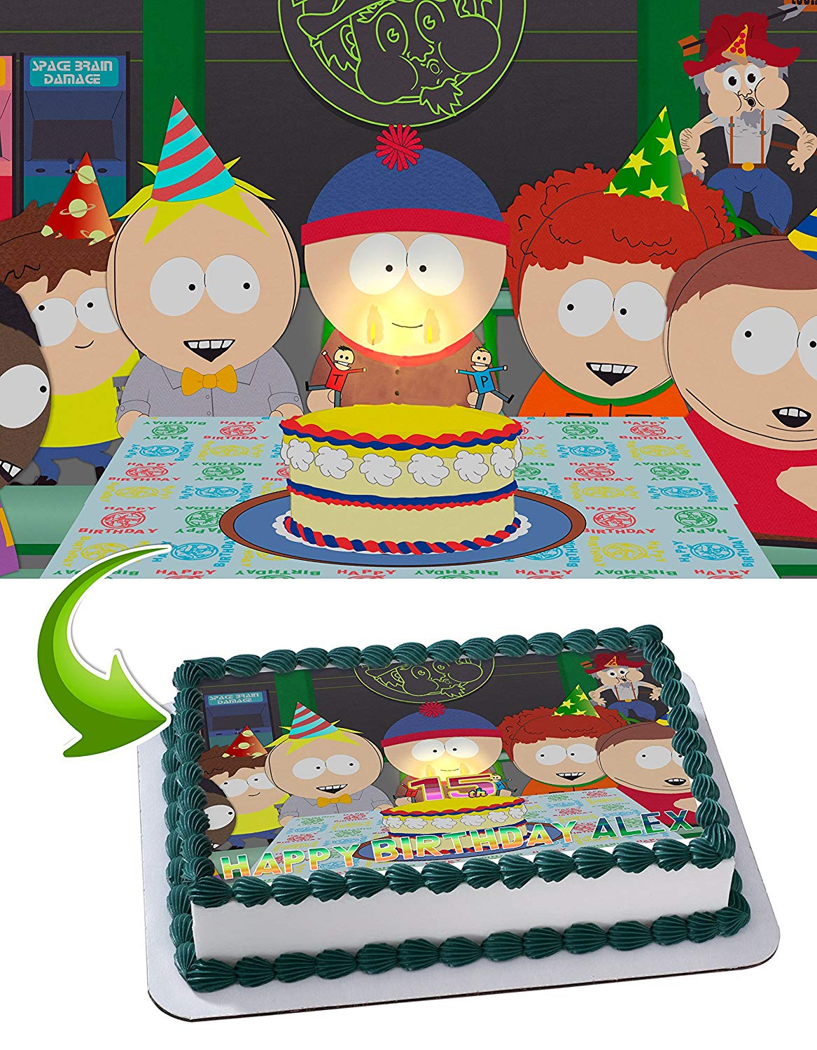 South Park Edible Cake Topper