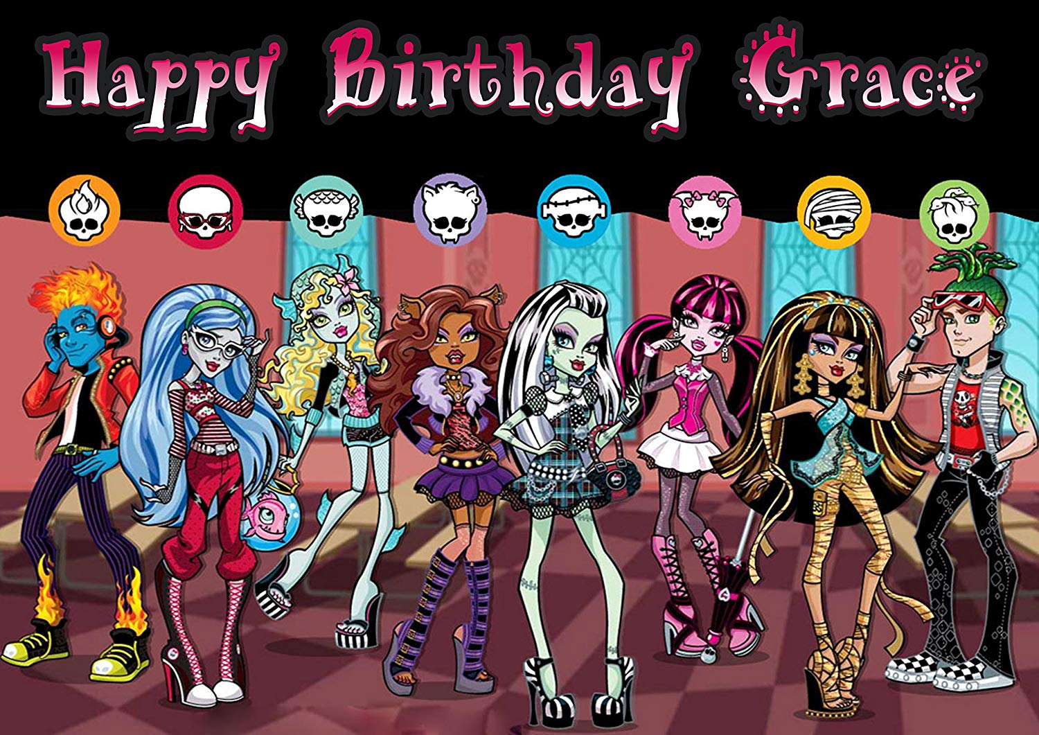 Monster High MHG Edible Cake Topper
